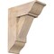 Ekena Millwork Traditional Traditional Smooth Bracket w/ Offset Brace, Douglas Fir, 7 1/2"W x 18"D x 22"H BKT0806X18X22TRA01SDF - alternate 1